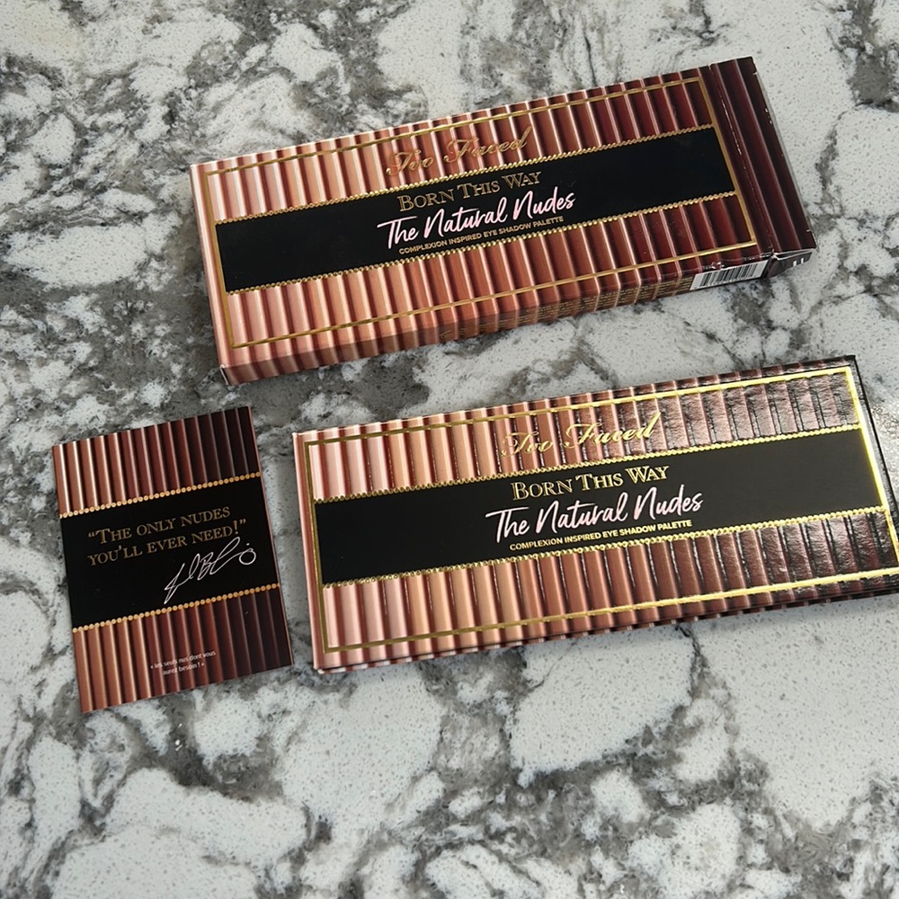 🌟SOLD🌟NEVER used ‼️ Born This Way Natural Nudes - too faced